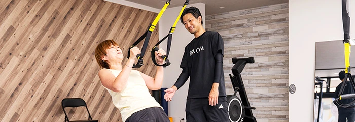 理学療法士トレーナーによるサスペンショントレーニング